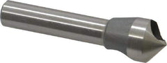 Keo - 1/2" Head Diam, 5/16" Shank Diam, 0 Flute 100° Cobalt Countersink - Bright Finish, 1-3/4" OAL, Single End, Straight Shank, Right Hand Cut - Industrial Tool & Supply