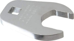 Proto - 32mm 1/2" Drive Full Polish Chrome Open End Crowfoot Wrench - 3.3" OAL - Industrial Tool & Supply