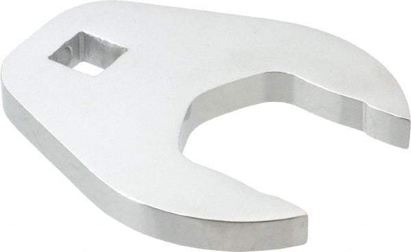 Proto - 38mm 1/2" Drive Full Polish Chrome Open End Crowfoot Wrench - 3.4" OAL - Industrial Tool & Supply