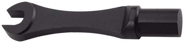 Proto - 14mm Open End Torque Wrench Interchangeable Head - 695 In/Lb Max Torque, Use with Proto Torque Wrenches - Industrial Tool & Supply