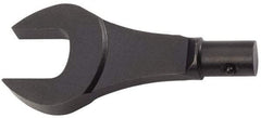 Proto - 32mm Open End Torque Wrench Interchangeable Head - 3,600 In/Lb Max Torque, Use with Proto Torque Wrenches - Industrial Tool & Supply