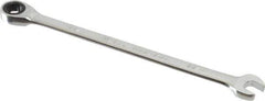 Blackhawk by Proto - 11/32" 12 Point Combination Wrench - 15° Head Angle, 6-7/8" OAL, Steel, Chrome Finish - Industrial Tool & Supply