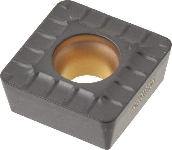 Kennametal - SPPX120412 MD Grade KCU25 Carbide Indexable Drill Insert - TiCN/Al2O3 Finish, 0.494" Inscribed Circle - Industrial Tool & Supply