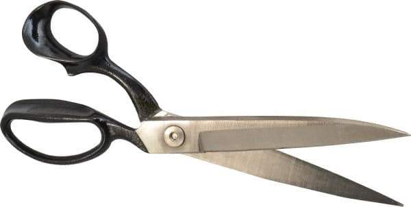 Wiss - 6" LOC, 12-1/2" OAL Inlaid Heavy Duty Shears - Offset Handle, For Composite Materials, Fabrics, Upholstery - Industrial Tool & Supply