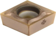 Sumitomo - CCMT21.52 ESU Grade AC520U Carbide Turning Insert - TiAlN/AlCrN Finish, 80° Diamond, 1/4" Inscr Circle, 3/32" Thick, 1/32" Corner Radius - Industrial Tool & Supply