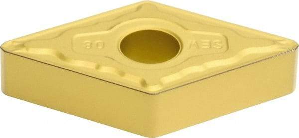 Sumitomo - DNMX433 ESEW Grade AC820P Carbide Turning Insert - Al2O3 Finish, 55° Diamond, 1/2" Inscr Circle, 3/16" Thick, 3/64" Corner Radius - Industrial Tool & Supply