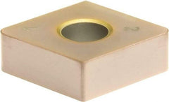 Sumitomo - 2NC-CNGA432 Grade BNC100 PCBN Turning Insert - TiCN Finish, 80° Diamond, 1/2" Inscr Circle, 3/16" Thick, 1/32" Corner Radius - Industrial Tool & Supply