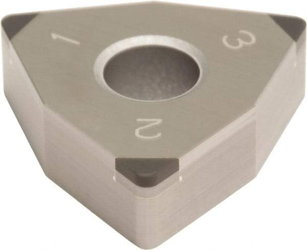 Sumitomo - 3NU-WNGA432 Grade BN350 PCBN Turning Insert - Uncoated, 80° Trigon, 1/2" Inscr Circle, 3/16" Thick, 1/32" Corner Radius - Industrial Tool & Supply
