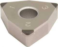 Sumitomo - 3NU-WNGA432 Grade BN350 PCBN Turning Insert - Uncoated, 80° Trigon, 1/2" Inscr Circle, 3/16" Thick, 1/32" Corner Radius - Industrial Tool & Supply