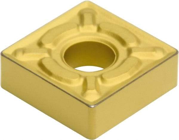 Sumitomo - SNMG433 EGU Grade AC700G Carbide Turning Insert - TiC Finish, 90° Square, 1/2" Inscr Circle, 3/16" Thick, 3/64" Corner Radius - Industrial Tool & Supply