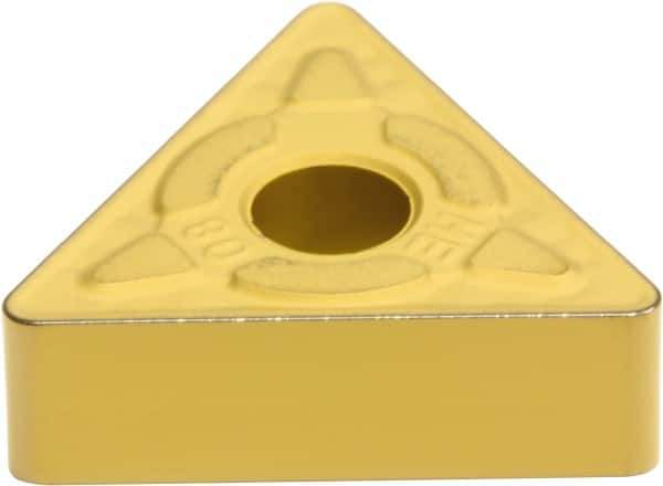 Sumitomo - TNMG333 EME Grade AC820P Carbide Turning Insert - Al2O3 Finish, 60° Triangle, 3/8" Inscr Circle, 3/16" Thick, 3/64" Corner Radius - Industrial Tool & Supply