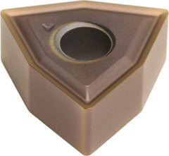 Sumitomo - WNMG431 EEX Grade AC510U Carbide Turning Insert - TiAlN/AlCrN Finish, 80° Trigon, 1/2" Inscr Circle, 3/16" Thick, 1/64" Corner Radius - Industrial Tool & Supply