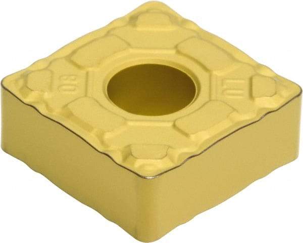 Sumitomo - SNMG432 ELU Grade AC810P Carbide Turning Insert - Al2O3 Finish, 90° Square, 1/2" Inscr Circle, 3/16" Thick, 1/32" Corner Radius - Industrial Tool & Supply