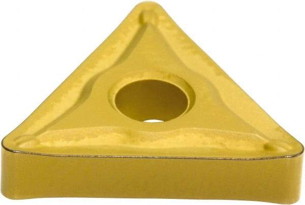 Sumitomo - TNMG322 ESU Grade AC820P Carbide Turning Insert - Al2O3 Finish, 60° Triangle, 3/8" Inscr Circle, 1/8" Thick, 1/32" Corner Radius - Industrial Tool & Supply