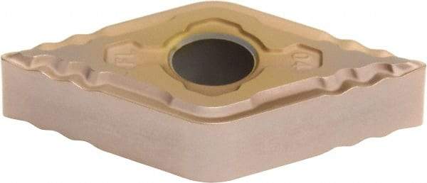 Sumitomo - DNMG431 EFL Grade T3000Z Cermet Turning Insert - TiN/AlN Finish, 55° Diamond, 1/2" Inscr Circle, 3/16" Thick, 1/64" Corner Radius - Industrial Tool & Supply