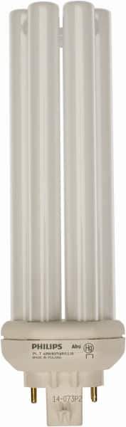 Philips - 42 Watt Fluorescent Commercial/Industrial 2 Pin Lamp - 2,700°K Color Temp, 3,200 Lumens, PLT, 20,000 hr Avg Life - Industrial Tool & Supply