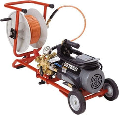 Ridgid - Electric Battery Drain Cleaning Machine - For 1-1/4" to 4" Pipe, 3/16" x 100' Cable - Industrial Tool & Supply