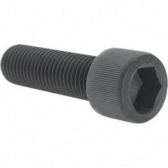 Value Collection - 7/8-9 UNC Hex Socket Drive, Socket Cap Screw - Alloy Steel, Black Oxide Finish, Fully Threaded, 3" Length Under Head - Industrial Tool & Supply