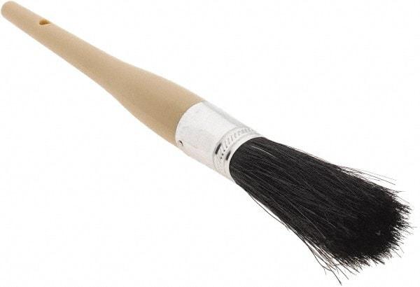 Weiler - 1" Oval Sash Brush - 2" Bristle Length - Industrial Tool & Supply