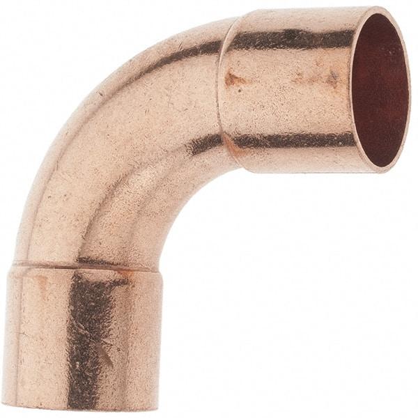Value Collection - 3/4 x 3/4" Wrot Copper Pipe 90° Elbow - C x C - Industrial Tool & Supply