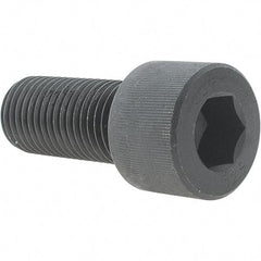 Value Collection - M30x3.50 Metric Coarse Hex Socket Drive, Socket Cap Screw - Grade 12.9 Alloy Steel, Black Oxide Finish, Fully Threaded, 70mm Length Under Head - Industrial Tool & Supply