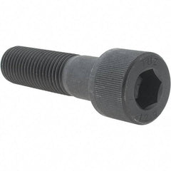Value Collection - M30x3.50 Metric Coarse Hex Socket Drive, Socket Cap Screw - Grade 12.9 Alloy Steel, Black Oxide Finish, Partially Threaded, 110mm Length Under Head - Industrial Tool & Supply