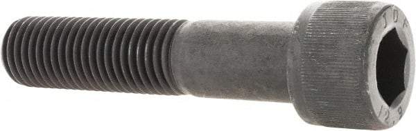 Value Collection - M24x3.00 Metric Coarse Hex Socket Drive, Socket Cap Screw - Grade 12.9 Alloy Steel, Black Oxide Finish, Partially Threaded, 110mm Length Under Head - Industrial Tool & Supply