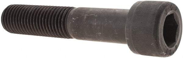 Value Collection - M24x3.00 Metric Coarse Hex Socket Drive, Socket Cap Screw - Grade 12.9 Alloy Steel, Black Oxide Finish, Partially Threaded, 120mm Length Under Head - Industrial Tool & Supply
