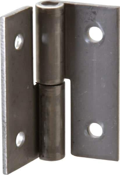 Value Collection - 2" Long x 1.68" Wide x 0.08" Thick, Slip Joint Hinge - Stainless Steel - Industrial Tool & Supply