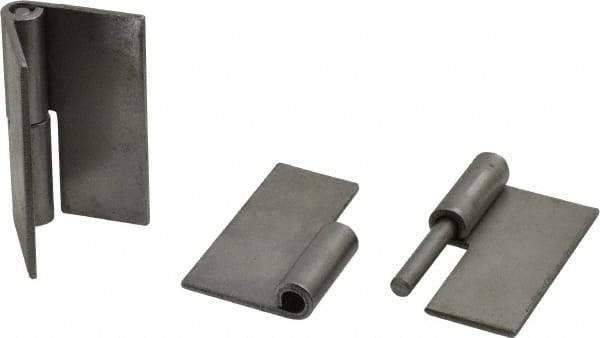 Value Collection - 2" Wide x 0.075" Thick, Slip Joint Hinge - Steel, Plain Finish - Industrial Tool & Supply