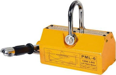 Vestil - 1,200 Lb Load Capacity, Magnetic Lifter - 8-1/2" High x 11" Wide - Industrial Tool & Supply