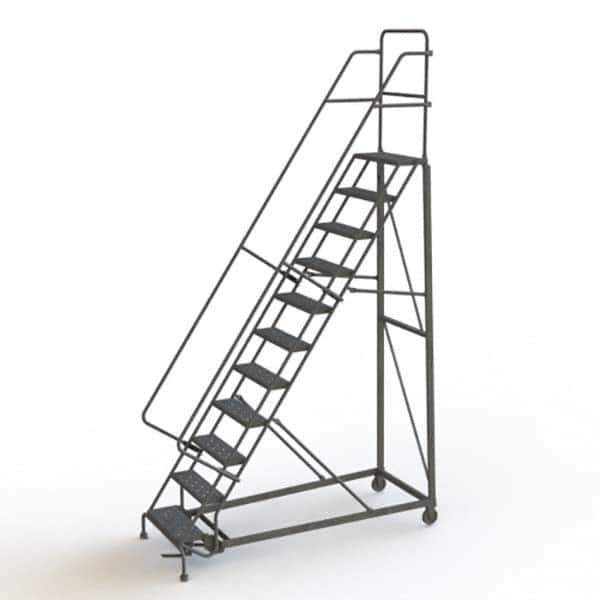 TRI-ARC - Rolling & Wall Mounted Ladders & Platforms Type: Rolling Warehouse Ladder Style: Rolling Safety Ladder - Industrial Tool & Supply