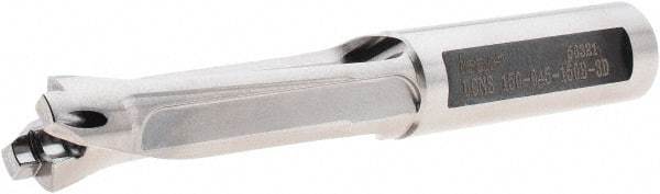 Iscar - 15mm to 5/8" Diam, 3xD, 45mm Max Depth, 15mm Shank Diam, 107.7mm OAL, Replaceable-Tip Drill - FCP, ICK, ICK-2M, ICM, ICN, ICP, iCP-2M Insert, 15 Seat Size, 45353497 Toolholder, Series UniSumoCham - Industrial Tool & Supply