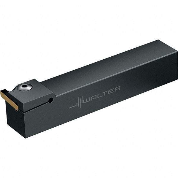 Walter - External Thread, 0.157" Max Depth of Cut, 2.01mm Min Groove Width, 5.518" OAL, Right Hand Indexable Grooving Cutoff Toolholder - 1" Shank Height x 1" Shank Width, GX16-.. Insert Style, G1521 Toolholder Style - Industrial Tool & Supply