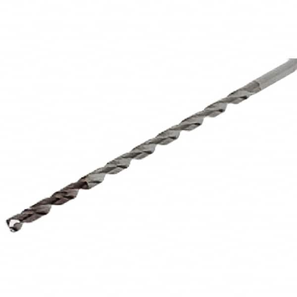 Iscar - 8mm 140° 2-Flute Solid Carbide Extra Length Drill Bit - Industrial Tool & Supply