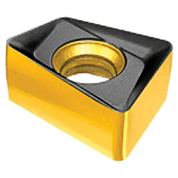 Iscar - H490 ANCX090408 Grade IC330 Carbide Milling Insert - TiCN/TiN Finish, 0.2047" Thick, 0.8mm Corner Radius - Industrial Tool & Supply
