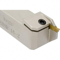 Iscar - 120mm OAL, 25mm Shank Diam, GEHS Indexable Boring Bar - 6.8mm Max Bore Depth, GE.I Insert, Clamp Holding Method - Industrial Tool & Supply