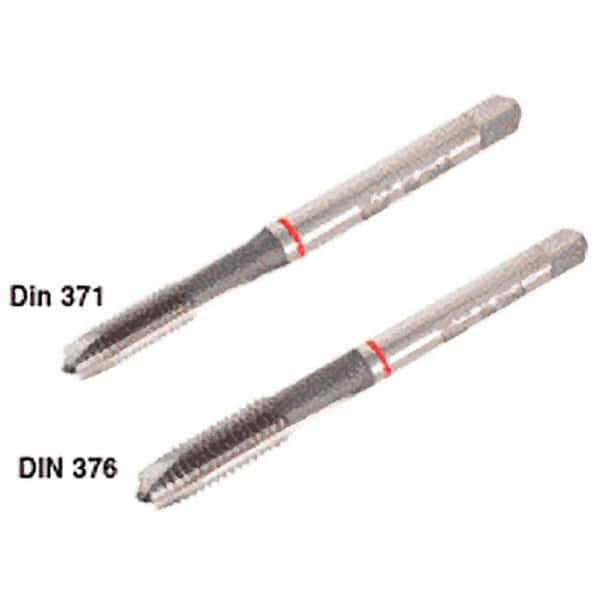 Iscar - M2.5x0.45 Metric Coarse 6H 3 Flute High Speed Steel Straight Flute Machine Tap - Plug, Right Hand Thread, 50mm OAL, 9mm Thread Length, Oversize - Exact Industrial Supply