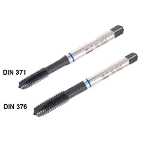 Iscar - M5x0.80 Metric Coarse 6HX 3 Flute High Speed Steel Straight Flute Machine Tap - Plug, Right Hand Thread, 70mm OAL, 15mm Thread Length, Oversize - Exact Industrial Supply