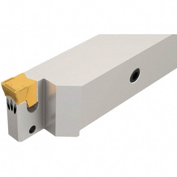 Iscar - External Thread, 0.98" Max Depth of Cut, 5.9" OAL, Left Hand Indexable Grooving Cutoff Toolholder - 1" Shank Height x 1" Shank Width, TAG.. Insert Style, TGBH Toolholder Style, Series Sumo-Grip - Industrial Tool & Supply