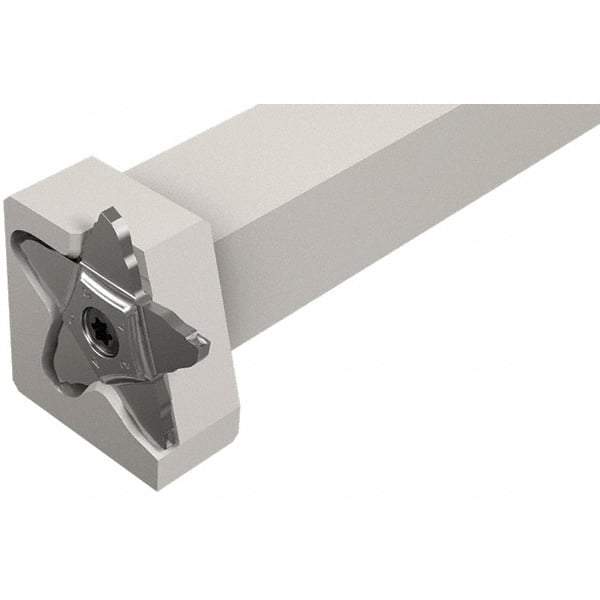 Iscar - External Thread, 0.3937" Max Depth of Cut, 1.4mm Min Groove Width, 120mm OAL, Right Hand Indexable Grooving Cutoff Toolholder - 20mm Shank Height x 20mm Shank Width, PENTA 34.. Insert Style, PCHP Toolholder Style, Series PentaCut - Industrial Tool & Supply