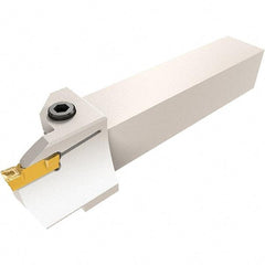 Iscar - HFH, External, Left Hand, 0.98" Max Depth of Cut, 0.236" Max Groove Width, Indexable Grooving Tool Holder - H.PL 60.. Insert Compatibility, 1" Shank Height, 1" Shank Width, 6" OAL - Industrial Tool & Supply