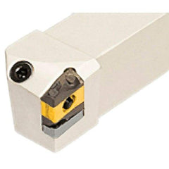 Iscar - PLAN, Right Hand Cut, 40mm Shank Height x 40mm Shank Width, Negative Rake Indexable Turning Toolholder - 200mm OAL, LNMX Insert Compatibility, Series Heliturn - Industrial Tool & Supply