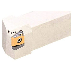 Iscar - SLAN, Right Hand Cut, 32mm Shank Height x 32mm Shank Width, Negative Rake Indexable Turning Toolholder - 170mm OAL, LNMX Insert Compatibility, Series Heliturn - Industrial Tool & Supply