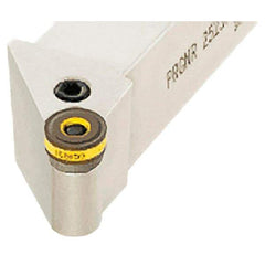Iscar - PRGN, Right Hand Cut, 25mm Shank Height x 25mm Shank Width, Negative Rake Indexable Turning Toolholder - 150mm OAL, RNMG Insert Compatibility, Series Isoturn - Industrial Tool & Supply