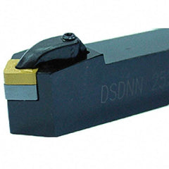 Iscar - DSDN, Neutral Cut, 45° Lead Angle, 32mm Shank Height x 32mm Shank Width, Neutral Rake Indexable Turning Toolholder - 170mm OAL, SNM.. Insert Compatibility, Series Isoturn - Industrial Tool & Supply