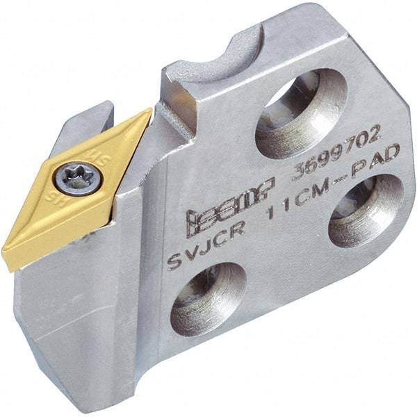 Iscar - SLAN, Left Hand Cut, 32mm Shank Height x 32mm Shank Width, Negative Rake Indexable Turning Toolholder - 170mm OAL, LNMX Insert Compatibility, Series Heliturn - Industrial Tool & Supply