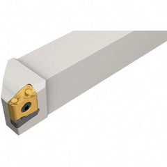 Iscar - SLAN, Left Hand Cut, 20mm Shank Height x 20mm Shank Width, Negative Rake Indexable Turning Toolholder - 125mm OAL, LNMX Insert Compatibility, Series Heliturn - Industrial Tool & Supply