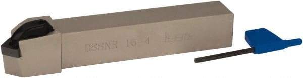 Iscar - DSSN, Right Hand Cut, 45° Lead Angle, 1" Shank Height x 1" Shank Width, Negative Rake Indexable Turning Toolholder - 6" OAL, SN..43. Insert Compatibility, Series Isoturn - Industrial Tool & Supply