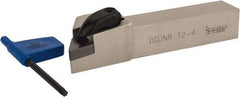 Iscar - DDJN, Right Hand Cut, 93° Lead Angle, 3/4" Shank Height x 3/4" Shank Width, Negative Rake Indexable Turning Toolholder - 4-1/2" OAL, DN..43. Insert Compatibility, Series Isoturn - Industrial Tool & Supply